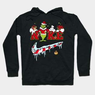 Funny Christmas Grinch Nke Christmas Grinch Snow Hoodie